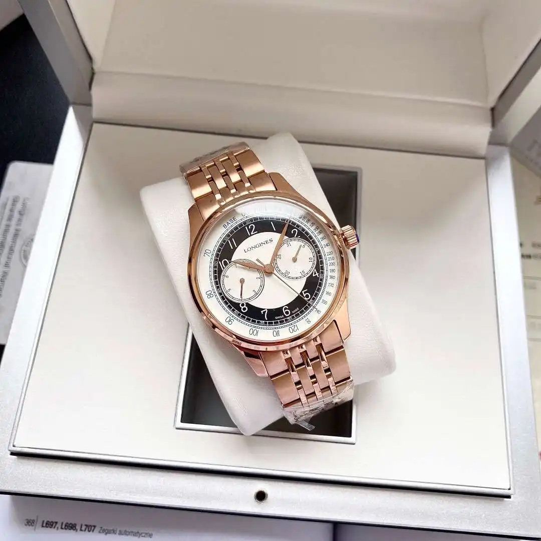 General Watches Watch, men's watch with original fully automatic mechanical movement, top-grade 316 stainless steel case and strap, mineral super mirror, diameter 40mm KK04450 view 6
