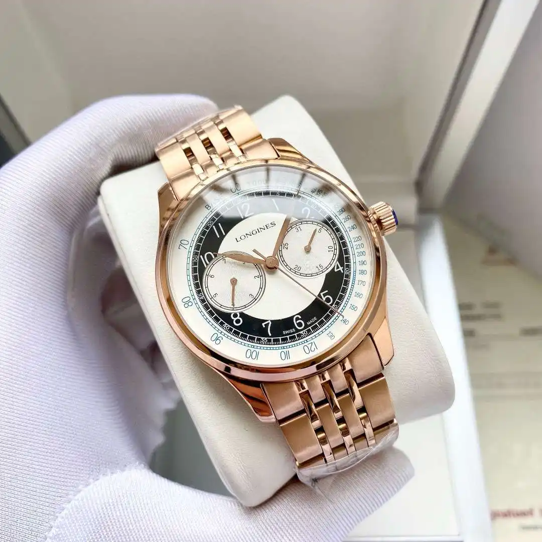 General Watches Watch, men's watch with original fully automatic mechanical movement, top-grade 316 stainless steel case and strap, mineral super mirror, diameter 40mm KK04450 view 9