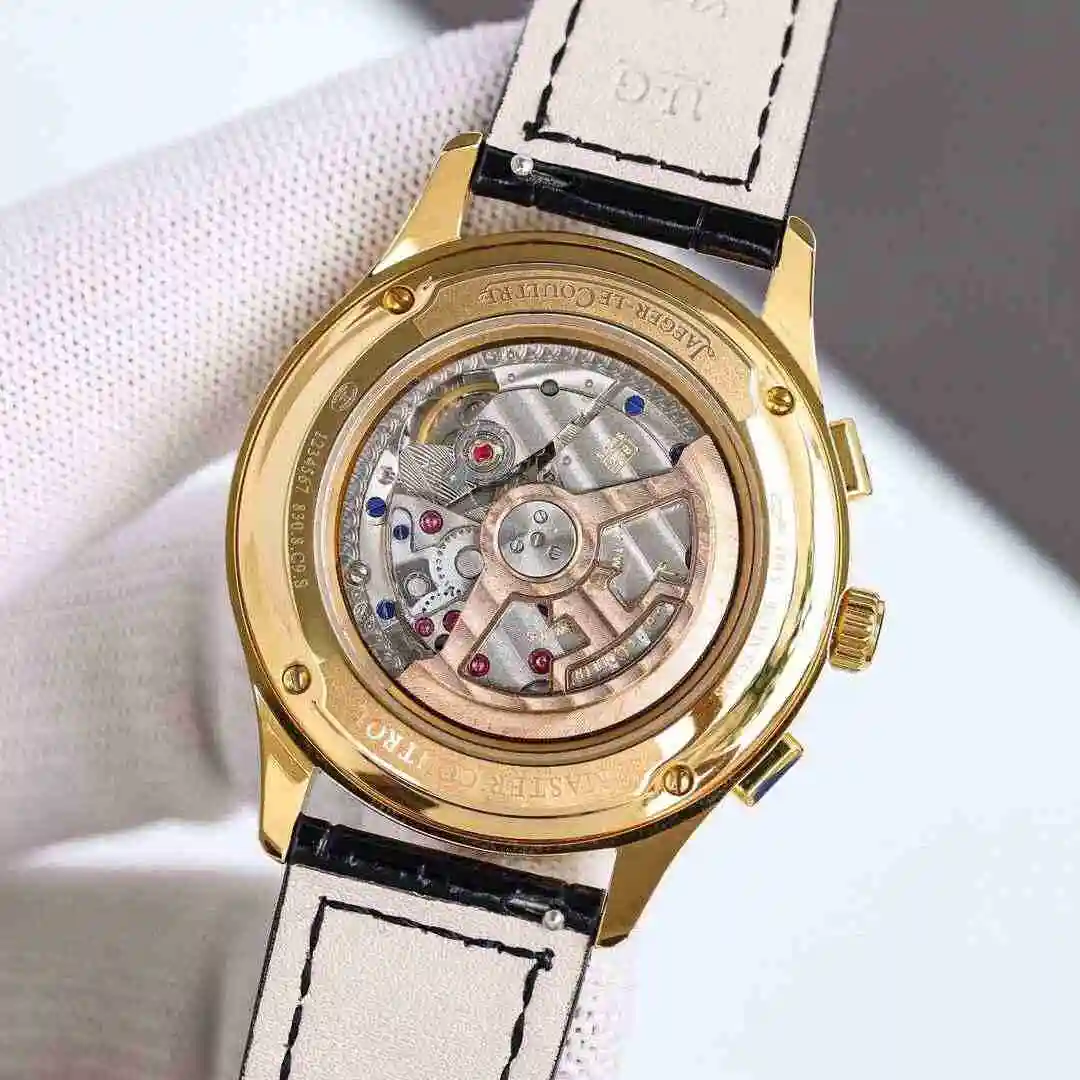 General Watches Jaeger-LeCoultre Jijia Watch Men's Watch Paired with Original Fully Automatic Mechanical Movement Top Grade 316 Precision Steel Case with Mineral Super Strong Mirror Diameter 40mm KK view 3