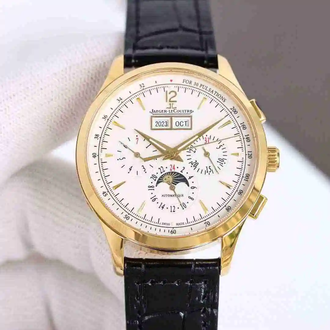 General Watches Jaeger-LeCoultre Jijia Watch Men's Watch Paired with Original Fully Automatic Mechanical Movement Top Grade 316 Precision Steel Case with Mineral Super Strong Mirror Diameter 40mm KK view 8