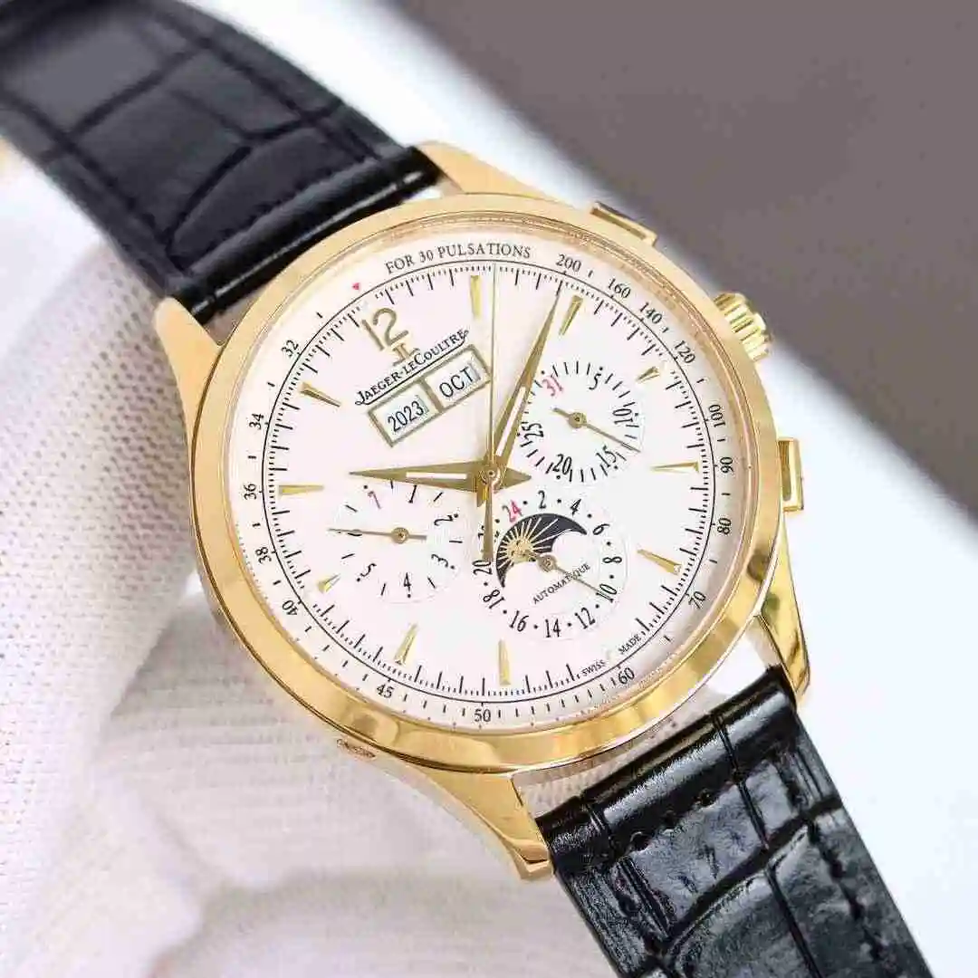 General Watches Jaeger-LeCoultre Jijia Watch Men's Watch Paired with Original Fully Automatic Mechanical Movement Top Grade 316 Precision Steel Case with Mineral Super Strong Mirror Diameter 40mm KK view 9