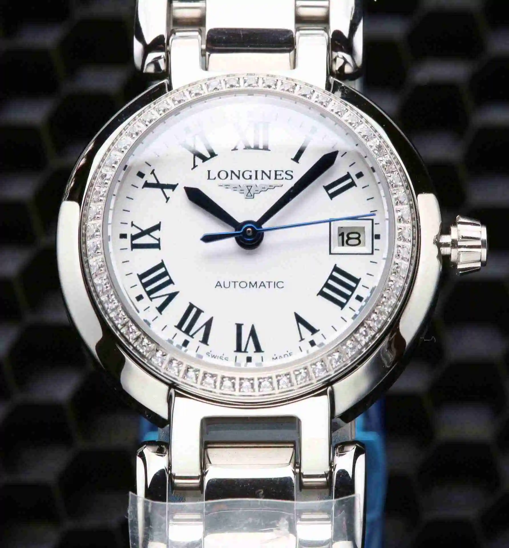 General Watches Longines watch for women with original fully automatic mechanical movement, top grade 316 precision steel case with mineral super strong mirror diameter of 26mm kk07650 view 7