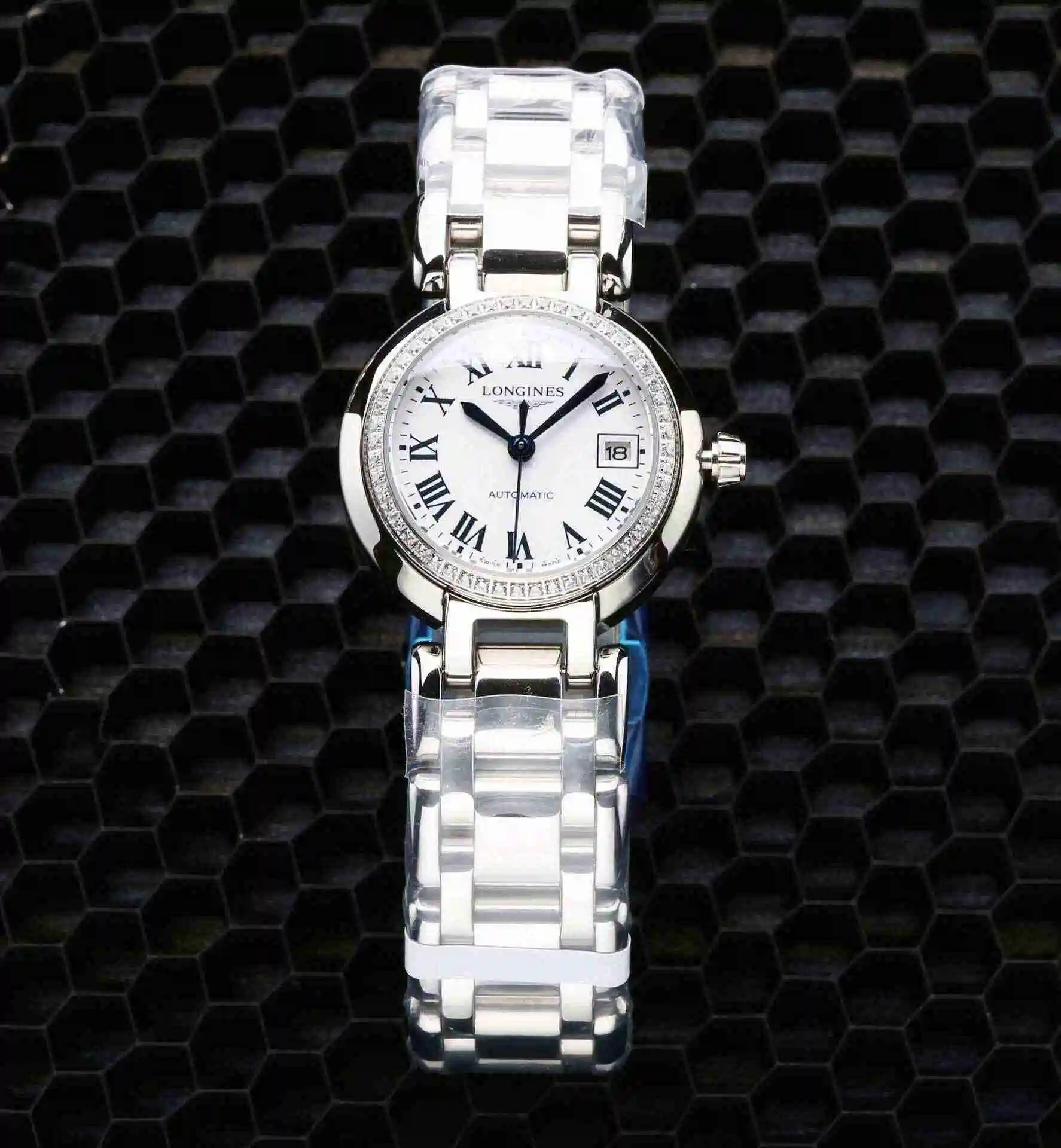 General Watches Longines watch for women with original fully automatic mechanical movement, top grade 316 precision steel case with mineral super strong mirror diameter of 26mm kk07650 view 8