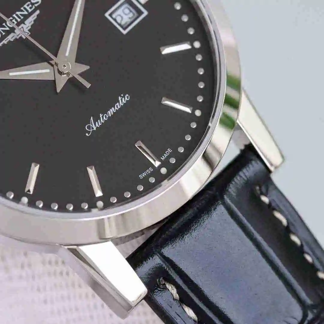 General Watches Longines watch for men with original fully automatic mechanical movement, top grade 316 precision steel case with mineral super strong mirror diameter 40mm kk08250 view 5