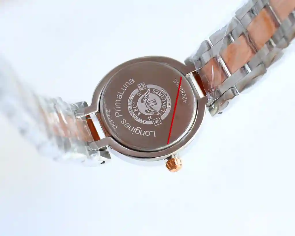 General Watches Longines Lang@Qin Watch Women's watch with original fully automatic mechanical movement, top-grade 316 stainless steel case and strap, mineral super mirror, diameter 25mm KK012500 view 3