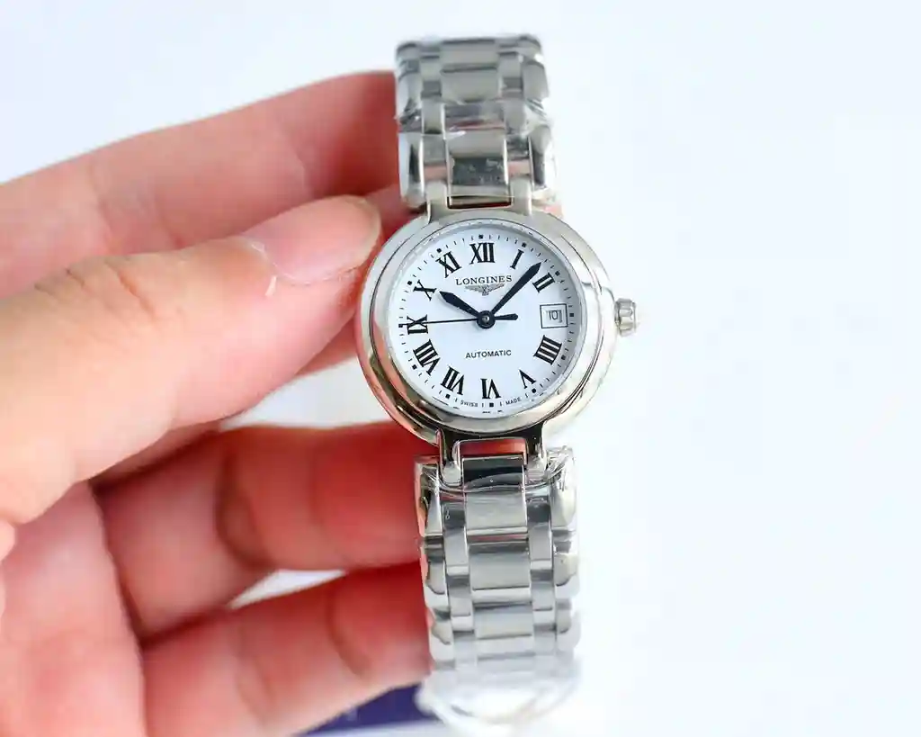 General Watches Longines Lang@Qin Watch Women's watch with original fully automatic mechanical movement, top-grade 316 stainless steel case and strap, mineral super mirror, diameter 25mm KK012500 view 7