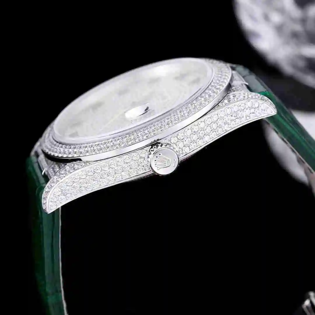General Watches Rolex Watch Men's Watch Paired with Original Fully Automatic Mechanical Movement Top Grade 316 Precision Steel Case with Mineral Super Strong Mirror Diameter 40mm KK view 4