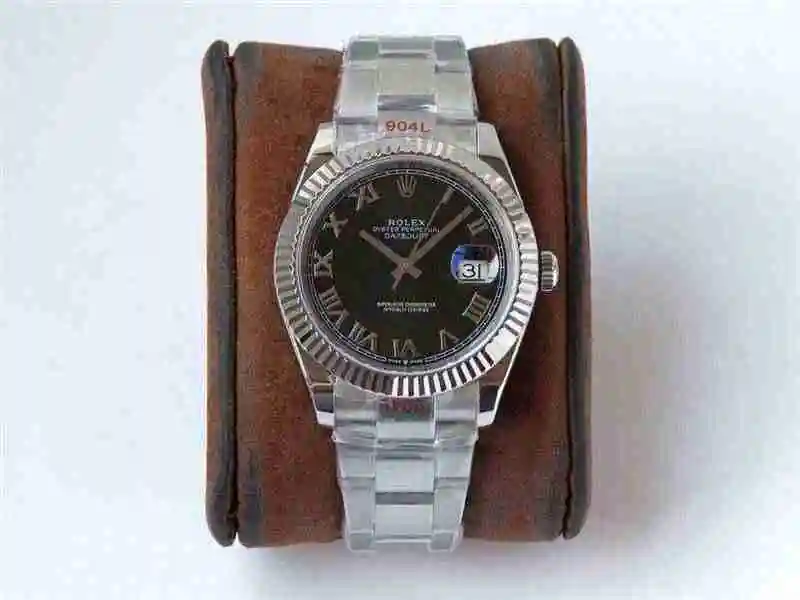 General Watches Rolex Date Just41MM Classic Oyster Style Constant Motion Log Watch view 9