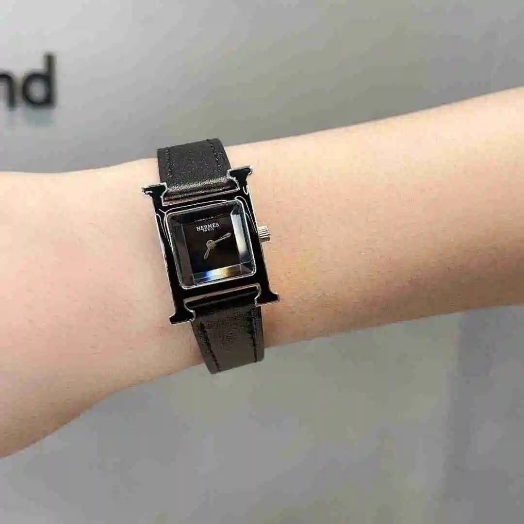 General Watches Herm s Watch Women's Watch Paired with Original Fully Automatic Mechanical Movement Top grade 316 Precision Steel Case with Mineral Super Strong Mirror Diameter 21mm kk03800 view 5