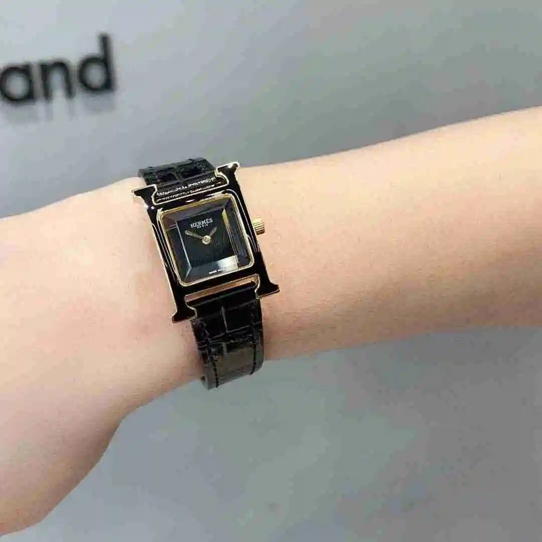 General Watches Herm s Watch Women's Watch Paired with Original Fully Automatic Mechanical Movement Top grade 316 Precision Steel Case with Mineral Super Strong Mirror Diameter 21mm kk03800 view 8