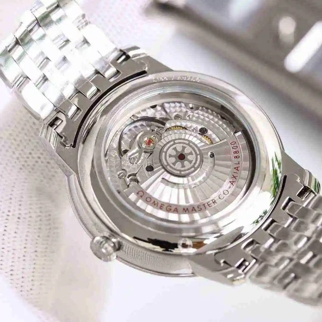 General Watches Omega Watch Men's Watch Paired with Original Fully Automatic Mechanical Movement Top Grade 316 Precision Steel Case Case with Mineral Super Strong Mirror Diameter 40mm kk view 4