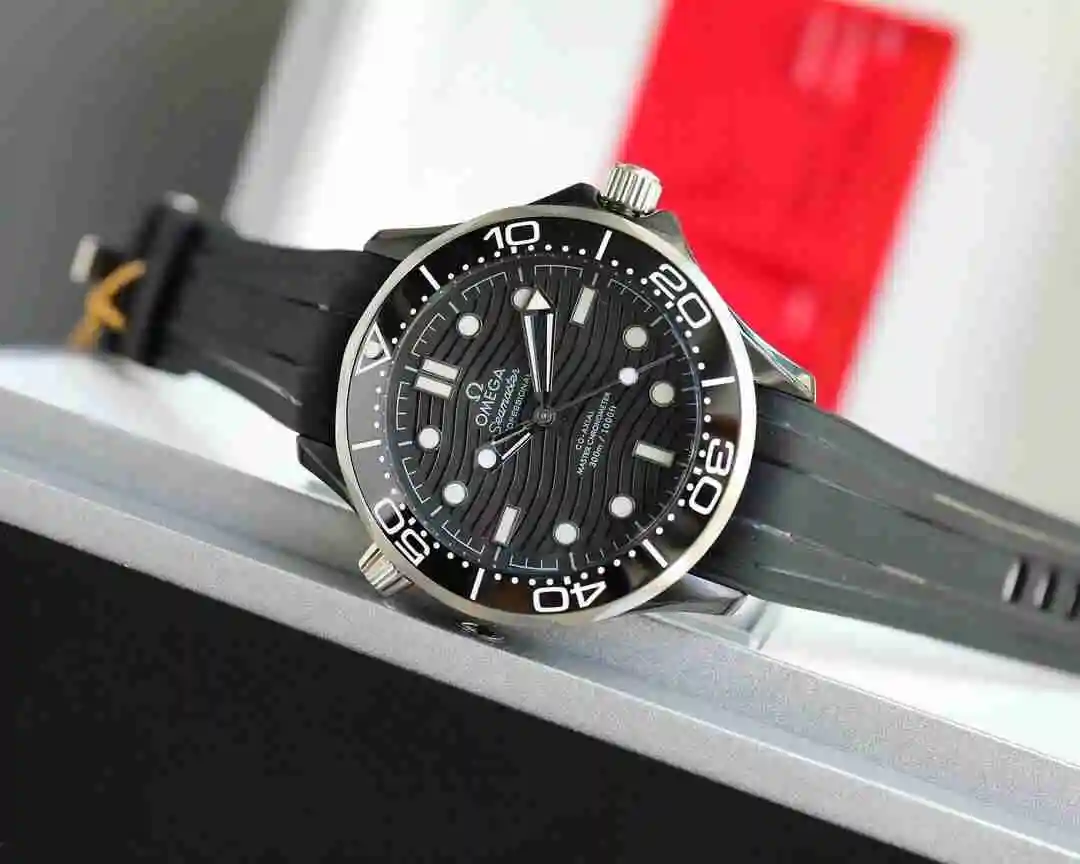 General Watches Omega Watch Men's Watch Paired with Original Fully Automatic Mechanical Movement Top Grade 316 Precision Steel Case with Mineral Super Strong Mirror Diameter 42mm KK05850 view 6