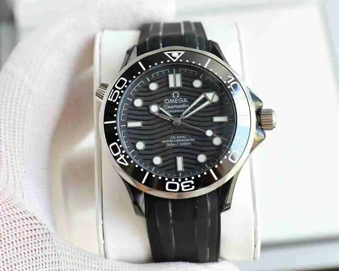 General Watches Omega Watch Men's Watch Paired with Original Fully Automatic Mechanical Movement Top Grade 316 Precision Steel Case with Mineral Super Strong Mirror Diameter 42mm KK05850 view 8