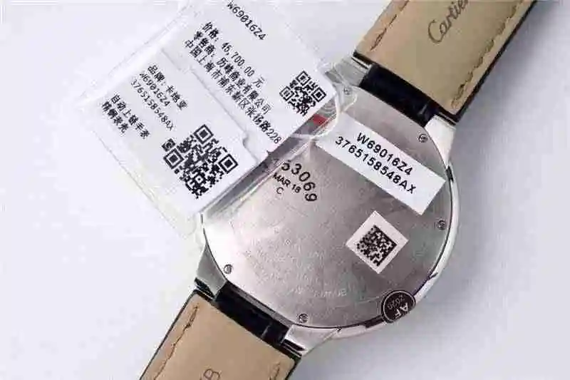 General Watches Cartier's latest version 42mm blue balloon men's watch view 4