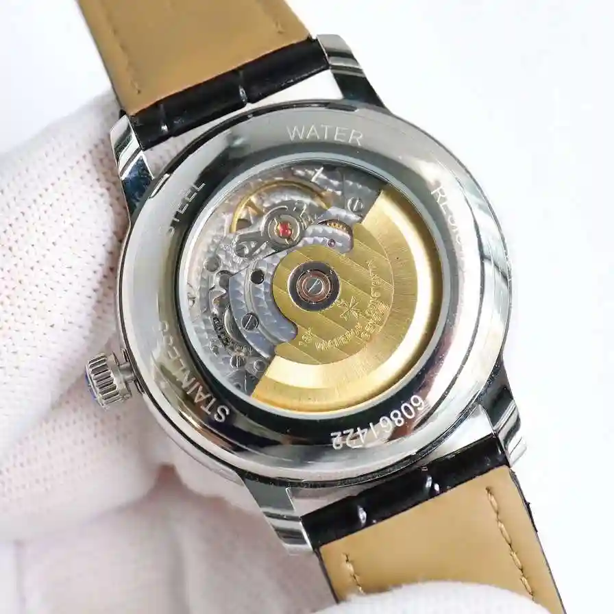 General Watches Vacheron Constantin Jiangshi @ Danton Watch Men's Watch Paired with Original Fully Automatic Mechanical Movement Top Grade 316 Precision Steel Case with Mineral Super Strong Mirror Diameter 40mm KK09800 view 4