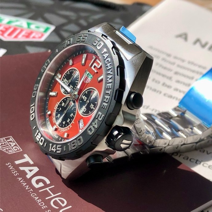 TAG Heuer Formula 1 Stainless Steel Quartz 43mm Watch view 3
