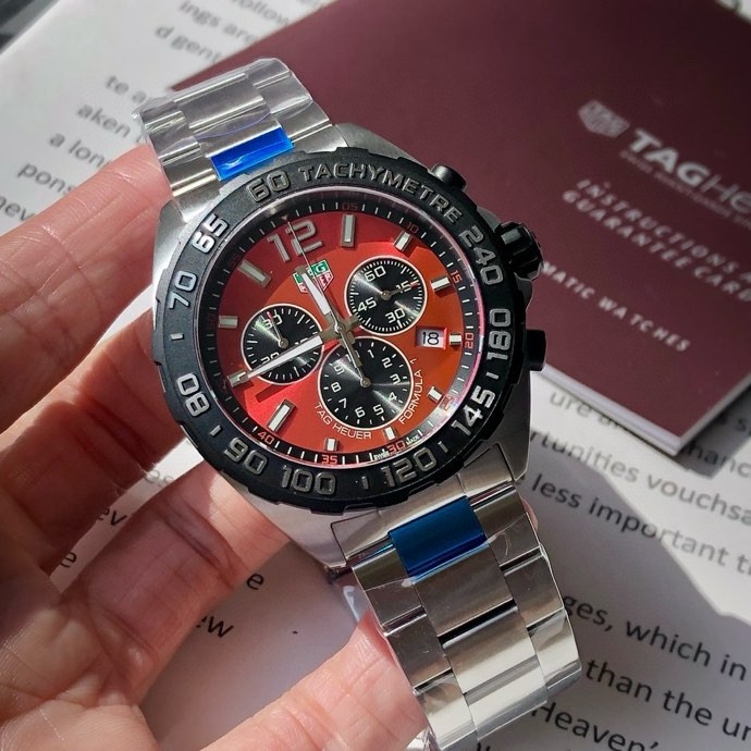 TAG Heuer Formula 1 Stainless Steel Quartz 43mm Watch view 5
