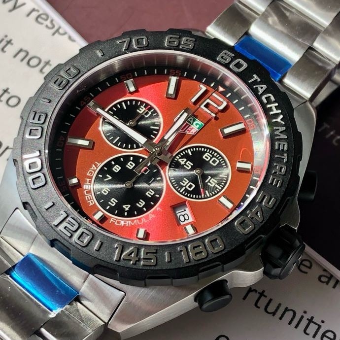 TAG Heuer Formula 1 Stainless Steel Quartz 43mm Watch view 6