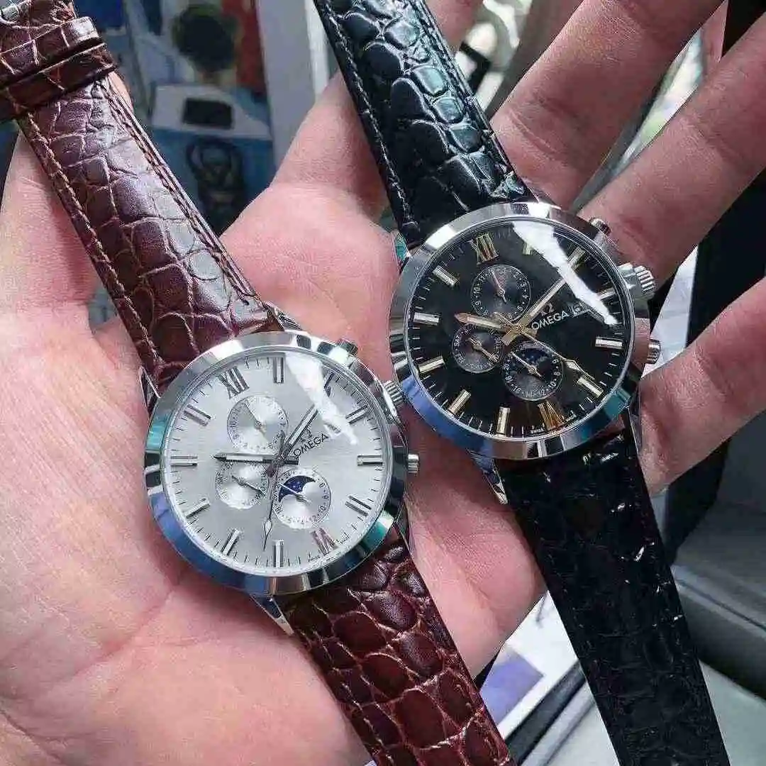General Watches Omega Watch Men's Watch Paired with Original Fully Automatic Mechanical Movement Top Grade 316 Precision Steel Case Case with Mineral Super Strong Mirror Diameter 43mm KK04850 1 view 5