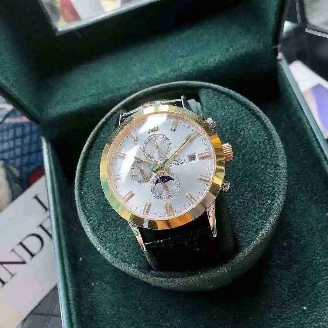 General Watches Omega Watch Men's Watch Paired with Original Fully Automatic Mechanical Movement Top Grade 316 Precision Steel Case Case with Mineral Super Strong Mirror Diameter 43mm KK04850 1 view 7