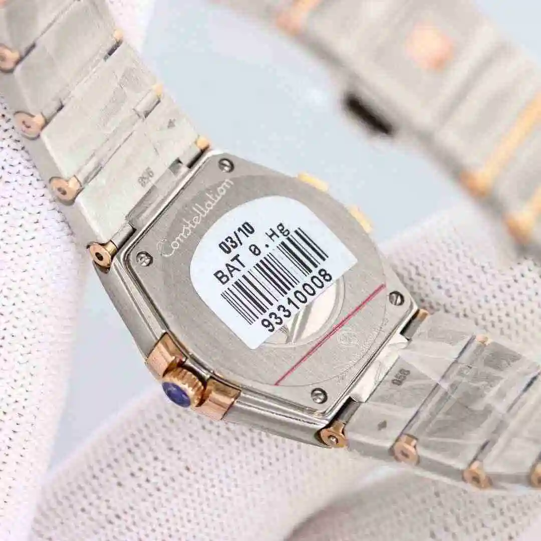 General Watches Omega Watch Women's Watch Paired with Original Fully Automatic Mechanical Movement Top Grade 316 Precision Steel Case with Mineral Super Strong Mirror Diameter 27mm kk view 3