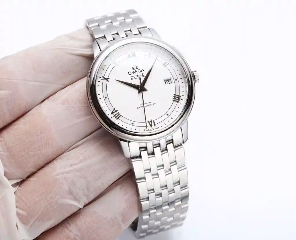 General Watches Omega Ou@mega watch men's watch with original fully automatic mechanical movement top 316 stainless steel case strap mineral super mirror diameter 40mm KK05350 4 view 2