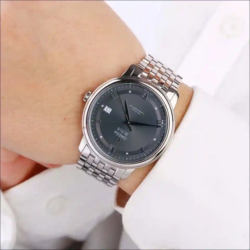 General Watches Omega Ou@mega watch men's watch with original fully automatic mechanical movement top 316 stainless steel case strap mineral super mirror diameter 40mm KK05350 4 view 6