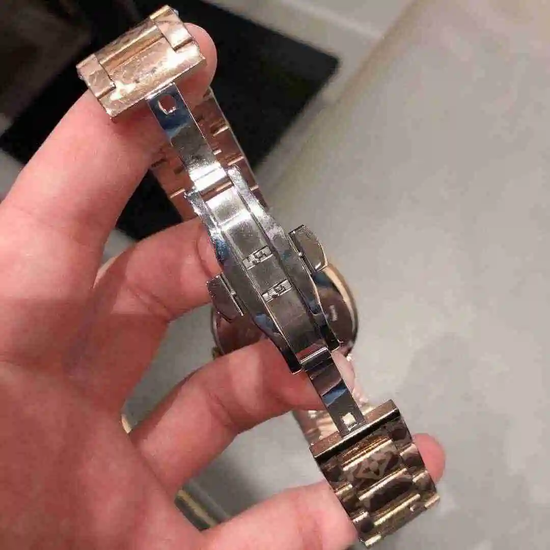 General Watches LV watch for men with original fully automatic mechanical movement, top grade 316 precision steel case with mineral super strong mirror diameter 41mm KK03250 2 view 3