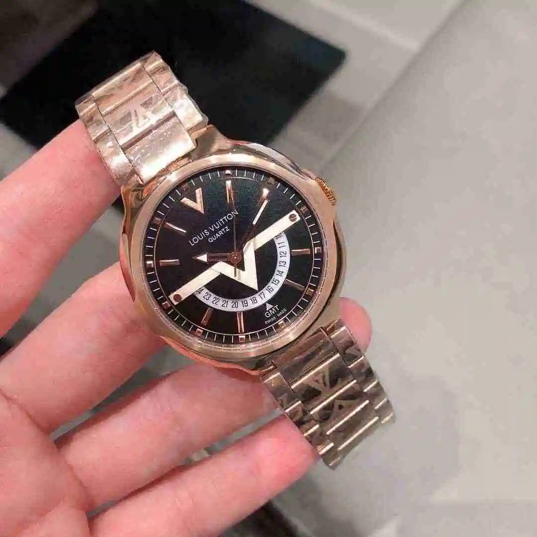 General Watches LV watch for men with original fully automatic mechanical movement, top grade 316 precision steel case with mineral super strong mirror diameter 41mm KK03250 2 view 4