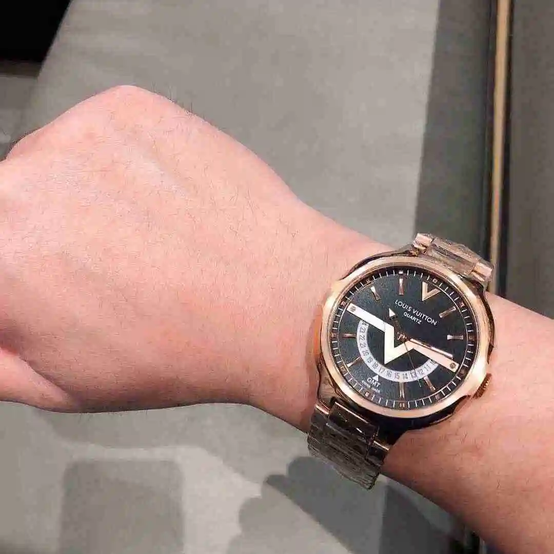 General Watches LV watch for men with original fully automatic mechanical movement, top grade 316 precision steel case with mineral super strong mirror diameter 41mm KK03250 2 view 6