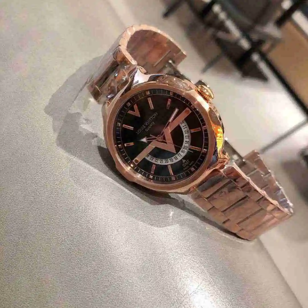 General Watches LV watch for men with original fully automatic mechanical movement, top grade 316 precision steel case with mineral super strong mirror diameter 41mm KK03250 2 view 7
