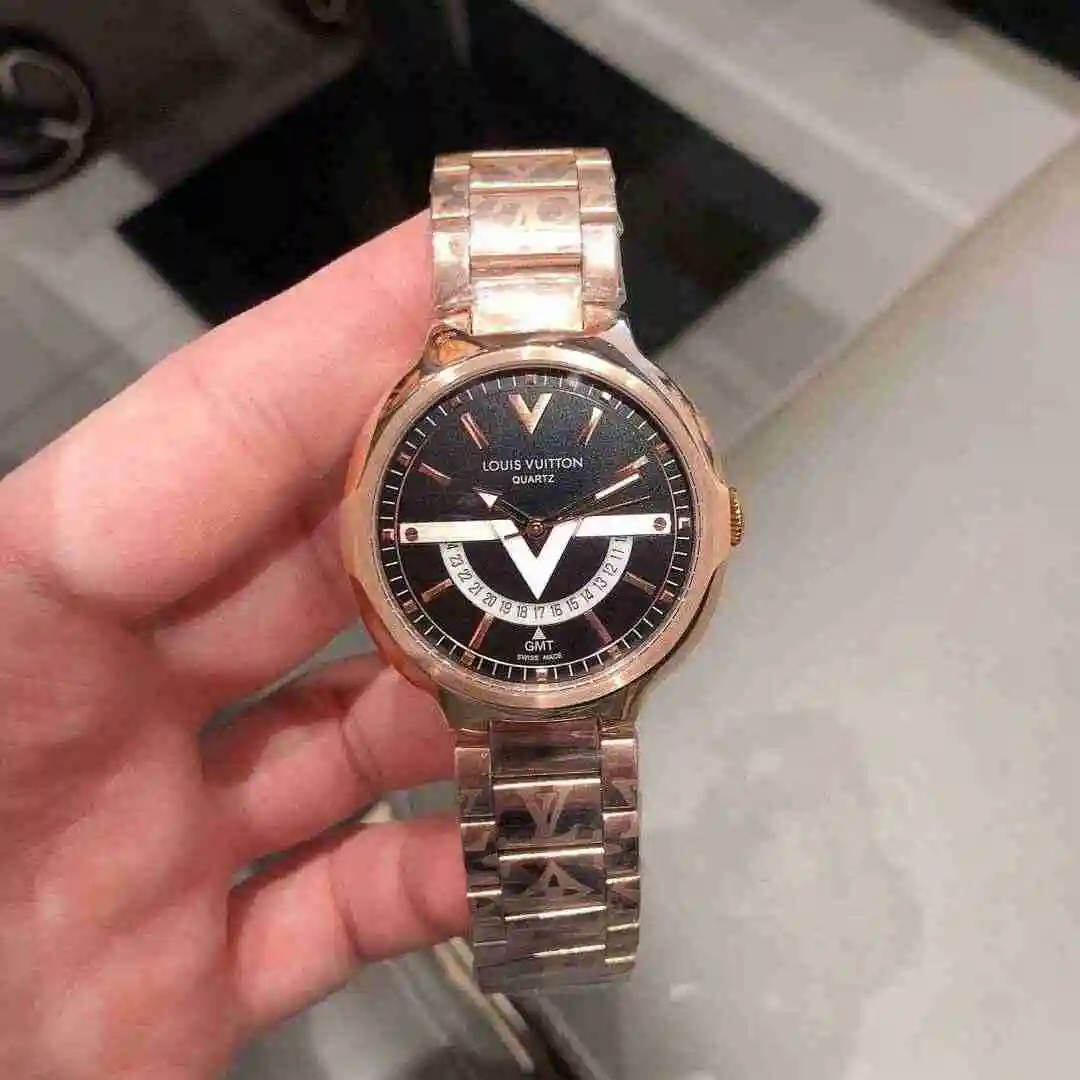 General Watches LV watch for men with original fully automatic mechanical movement, top grade 316 precision steel case with mineral super strong mirror diameter 41mm KK03250 2 view 8