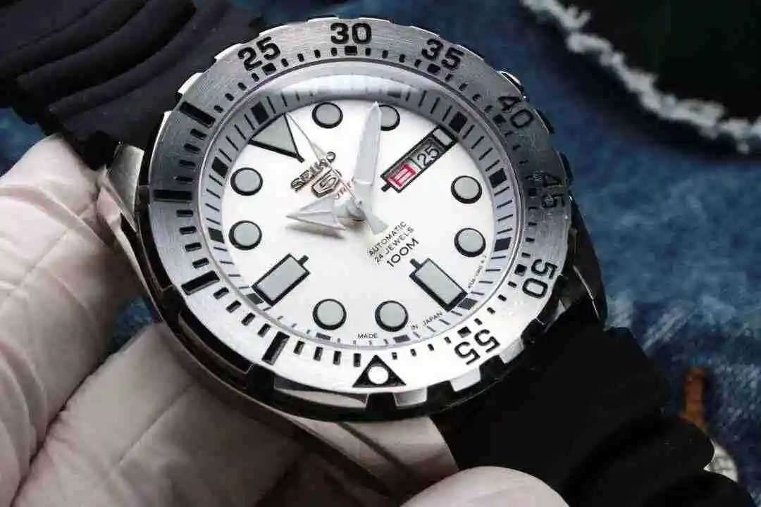 General Watches SEIKO Watch Men's Watch Paired with Original Fully Automatic Mechanical Movement Top Grade 316 Precision Steel Case Case with Mineral Super Strong Mirror Diameter 43mm KK05800 1 view 5