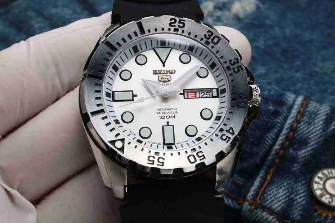 General Watches SEIKO Watch Men's Watch Paired with Original Fully Automatic Mechanical Movement Top Grade 316 Precision Steel Case Case with Mineral Super Strong Mirror Diameter 43mm KK05800 1 view 6