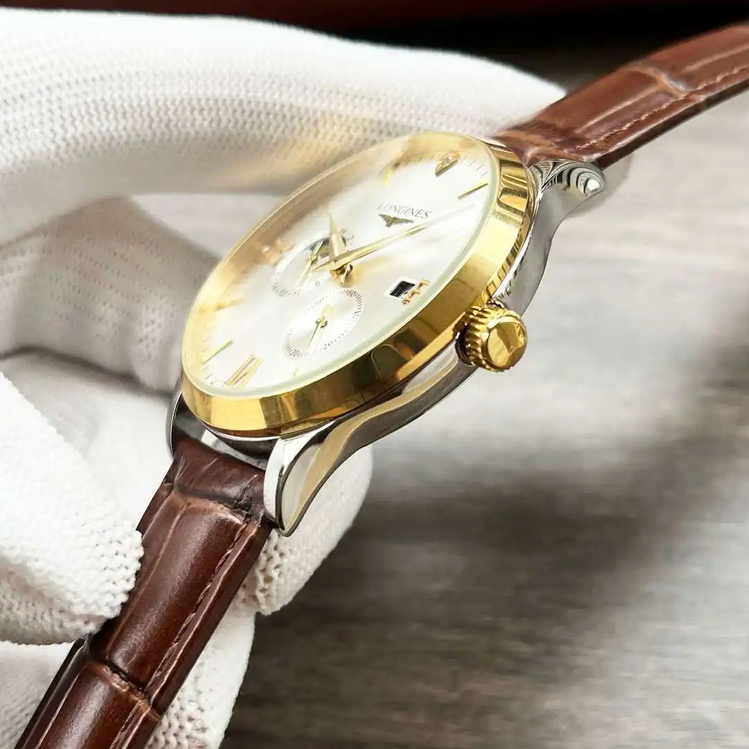General Watches Longines Watch Lang@ men's watch with original fully automatic mechanical movement, top-grade 316 stainless steel case and strap, mineral super mirror, diameter 42mm KK04050 3 view 3