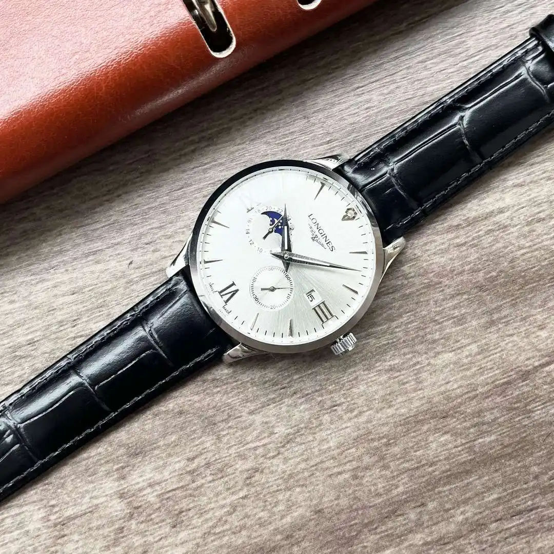 General Watches Longines Watch Lang@ men's watch with original fully automatic mechanical movement, top-grade 316 stainless steel case and strap, mineral super mirror, diameter 42mm KK04050 3 view 4