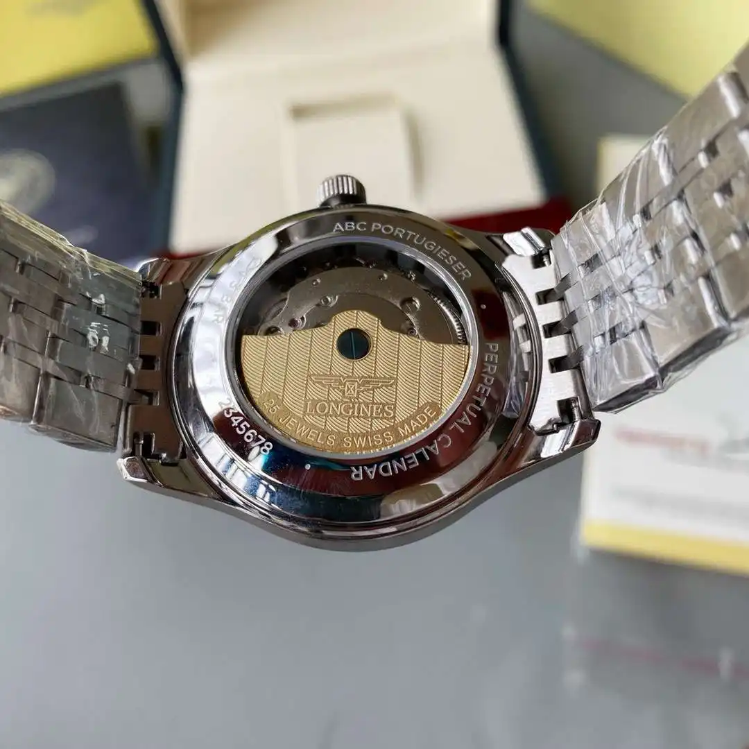 General Watches Watch Men's watch with original fully automatic mechanical movement, top-grade 316 stainless steel case and strap, mineral super mirror, diameter 40mm KK04750 1 view 3