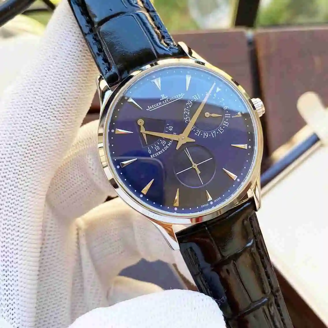 General Watches Jaeger-LeCoultre Jijia Watch Men's Watch Paired with Original Fully Automatic Mechanical Movement Top Grade 316 Precision Steel Case with Mineral Super Strong Mirror Diameter 42mm KK04850 1 view 6