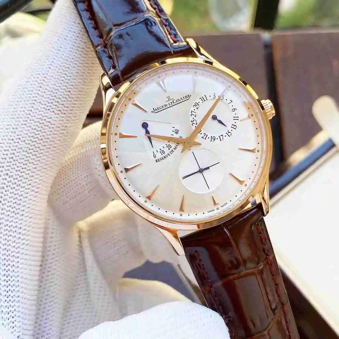 General Watches Jaeger-LeCoultre Jijia Watch Men's Watch Paired with Original Fully Automatic Mechanical Movement Top Grade 316 Precision Steel Case with Mineral Super Strong Mirror Diameter 42mm KK04850 1 view 7