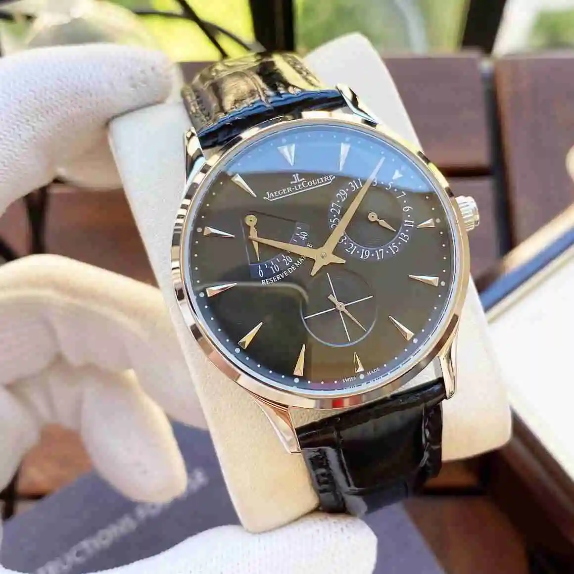 General Watches Jaeger-LeCoultre Jijia Watch Men's Watch Paired with Original Fully Automatic Mechanical Movement Top Grade 316 Precision Steel Case with Mineral Super Strong Mirror Diameter 42mm KK04850 1 view 8