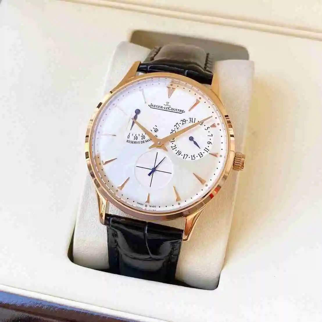 General Watches Jaeger-LeCoultre Jijia Watch Men's Watch Paired with Original Fully Automatic Mechanical Movement Top Grade 316 Precision Steel Case with Mineral Super Strong Mirror Diameter 42mm KK04850 1 view 9