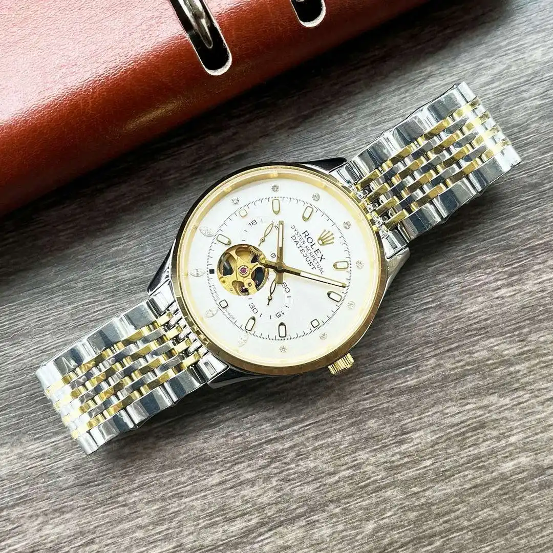 General Watches Watch Rolex men's watch with original fully automatic mechanical movement, top-grade 316 stainless steel case and strap, mineral super mirror, diameter 40mm KK04850 view 6