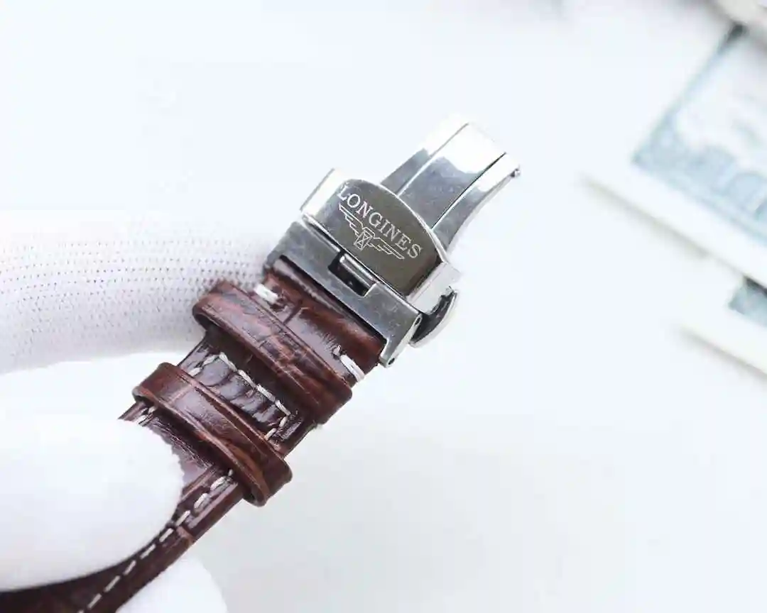 General Watches Longines watch for men with original fully automatic mechanical movement, top grade 316 precision steel case with mineral super strong mirror diameter 42mm KK04350 2 view 2