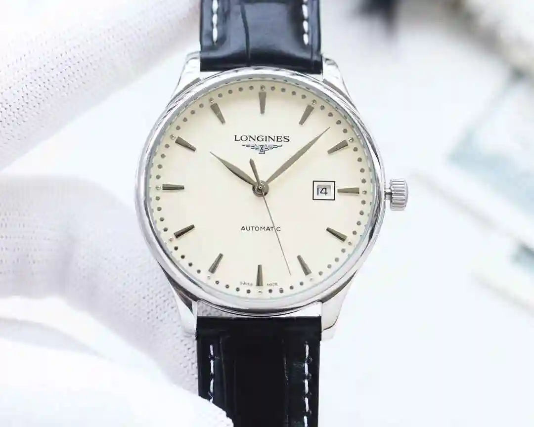 General Watches Longines watch for men with original fully automatic mechanical movement, top grade 316 precision steel case with mineral super strong mirror diameter 42mm KK04350 2 view 6