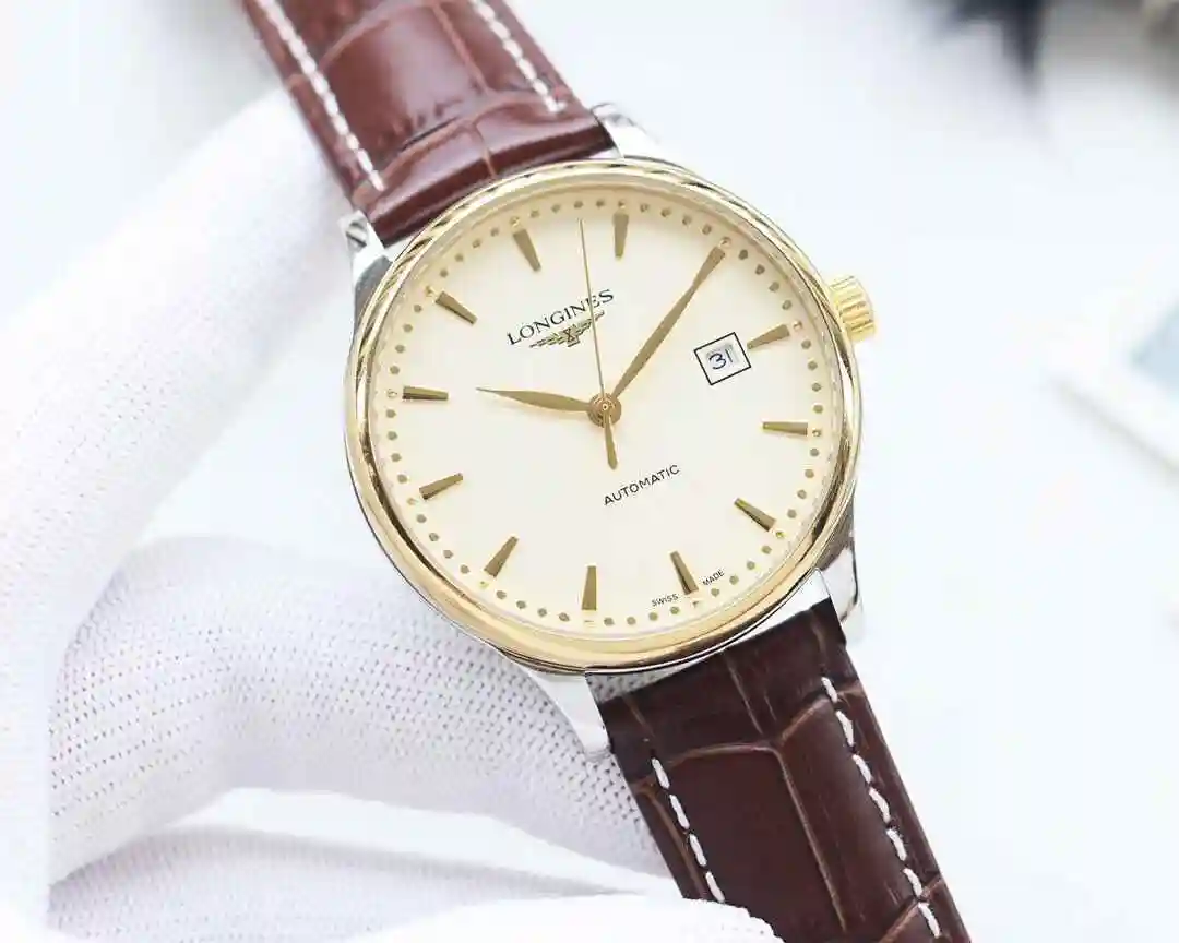 General Watches Longines watch for men with original fully automatic mechanical movement, top grade 316 precision steel case with mineral super strong mirror diameter 42mm KK04350 2 view 8