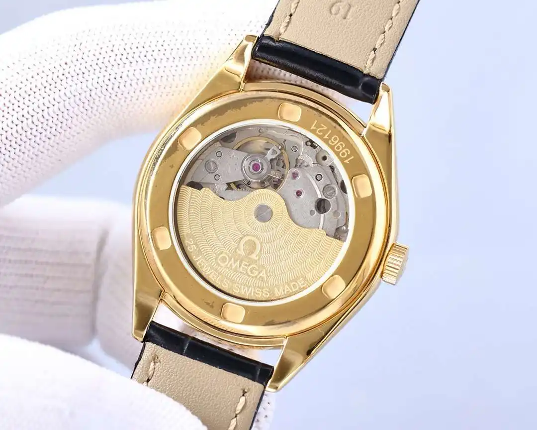 General Watches Watch OMEGA men's watch with original fully automatic mechanical movement, top 316 stainless steel case and strap, mineral super mirror, diameter 39mm KK04550 1 view 3