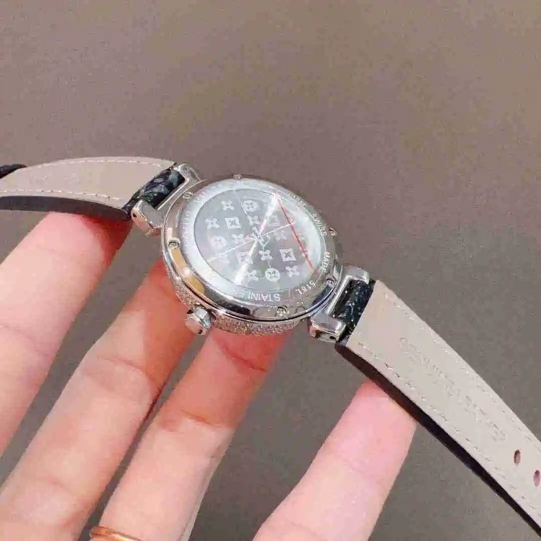 General Watches LV watch for women with original fully automatic mechanical movement, top grade 316 precision steel case with mineral super strong mirror diameter 33mm KK03450 view 3