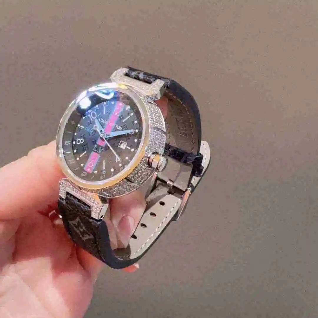 General Watches LV watch for women with original fully automatic mechanical movement, top grade 316 precision steel case with mineral super strong mirror diameter 33mm KK03450 view 5