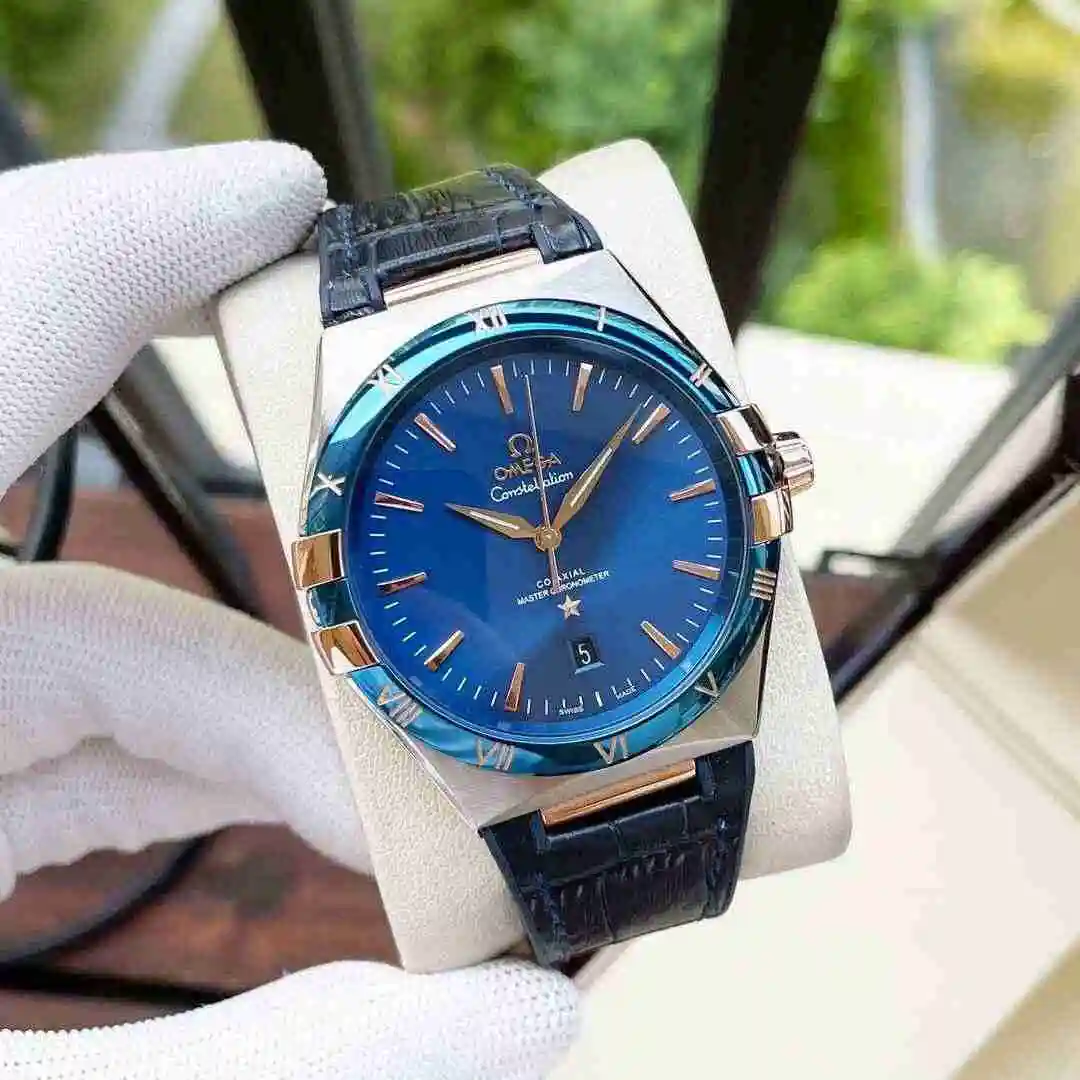 General Watches Omega Watch Men's Watch Paired with Original Fully Automatic Mechanical Movement Top Grade 316 Precision Steel Case with Mineral Super Strong Mirror Diameter 41mm KK06350 1 view 7