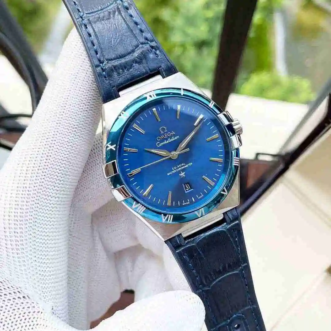 General Watches Omega Watch Men's Watch Paired with Original Fully Automatic Mechanical Movement Top Grade 316 Precision Steel Case with Mineral Super Strong Mirror Diameter 41mm KK06350 1 view 8